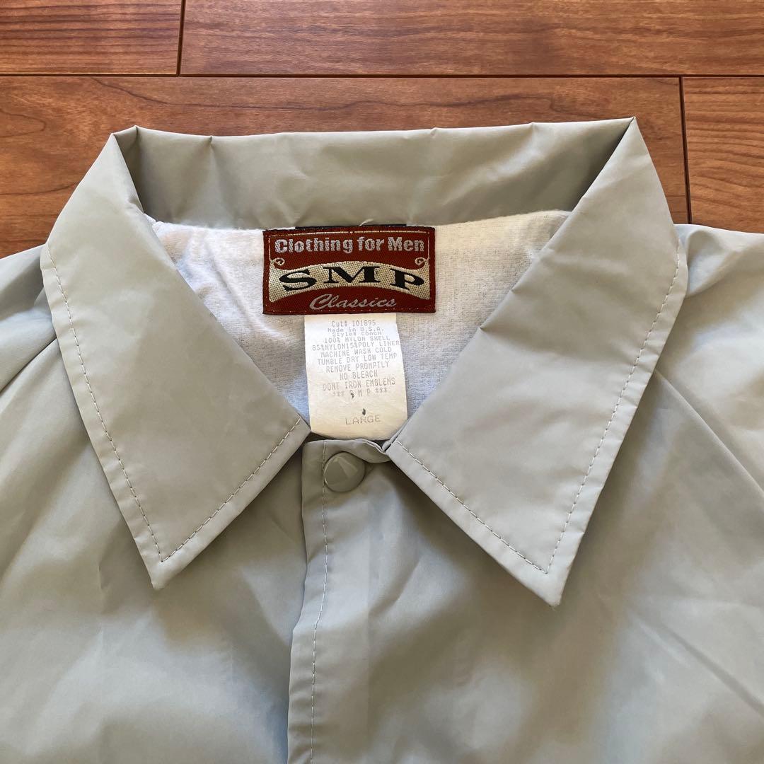 アメリカ製　SMP ナイロンコーチジャケット　オールドスケート　デッドストック