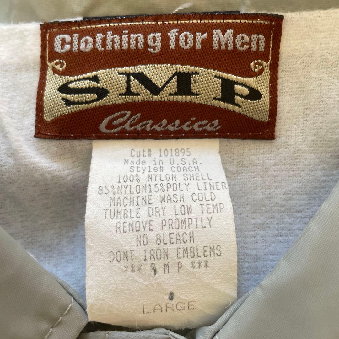 アメリカ製　SMP ナイロンコーチジャケット　オールドスケート　デッドストック