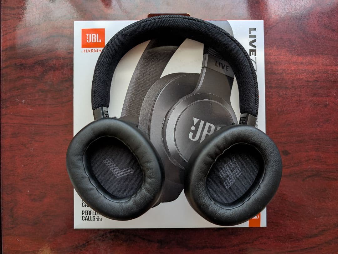 JBL ワイヤレスヘッドホン LIVE 770NC BLACK