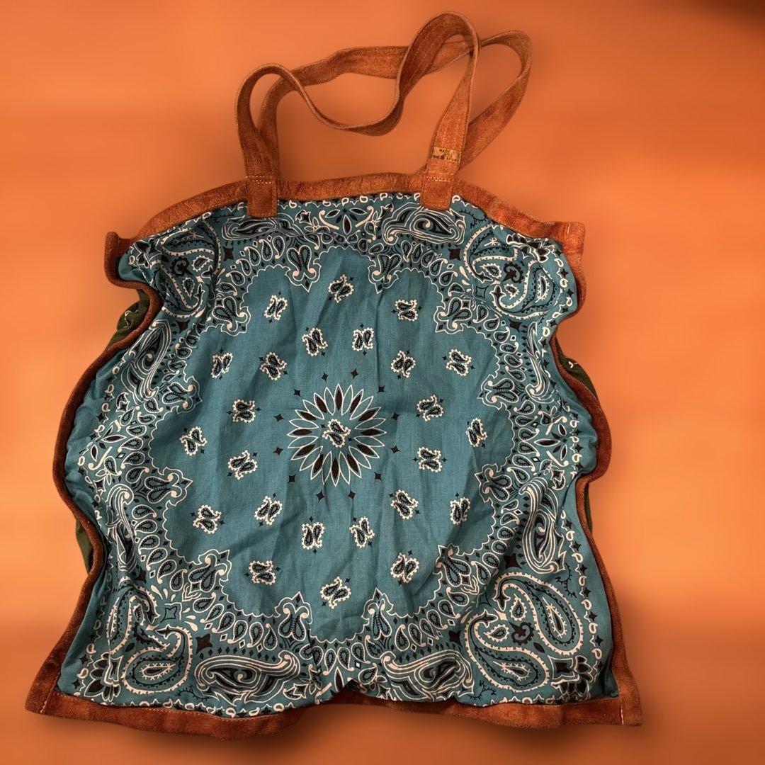 RTH vintageバンダナトートバッグ