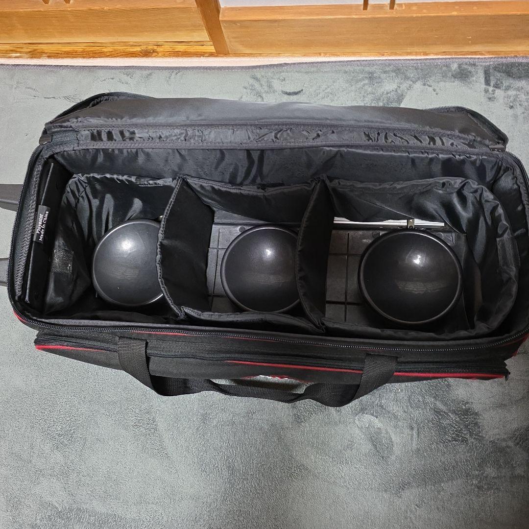 Revolution ボウリング用バッグ 黒/赤