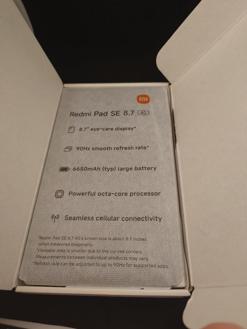 【Mirrfayz】Redmi Pad SE 8.7 4G グレー