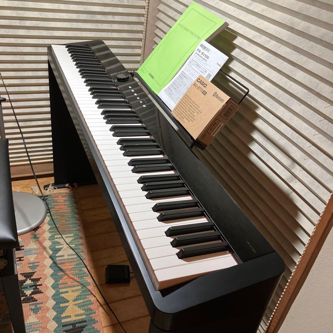 カシオPrivia PX-S1100ピアノ カラーは黒、
