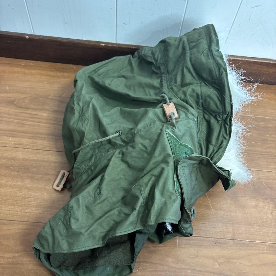 デッドストック　米軍　実物　80s M65 フィッシュテールパーカーフード　⑧