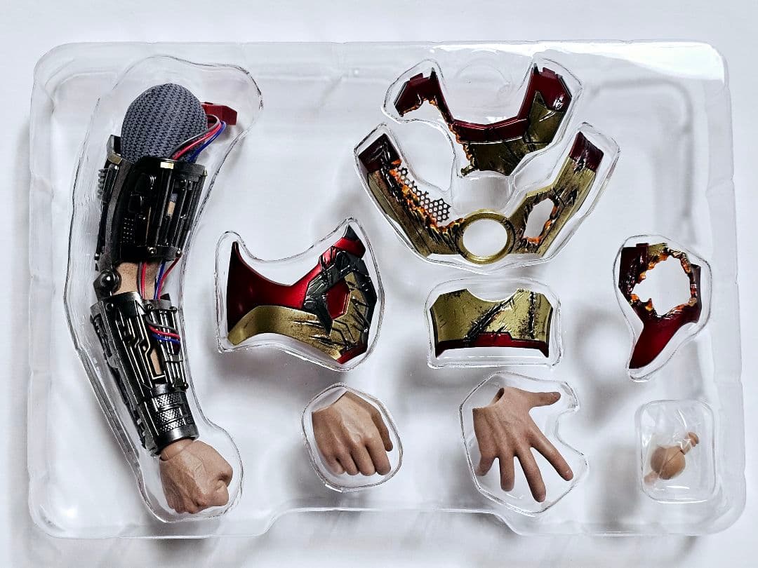 ※DX版差し替え用パーツ 1/6 アイアンマン・マーク42 2.0 ホットトイズ