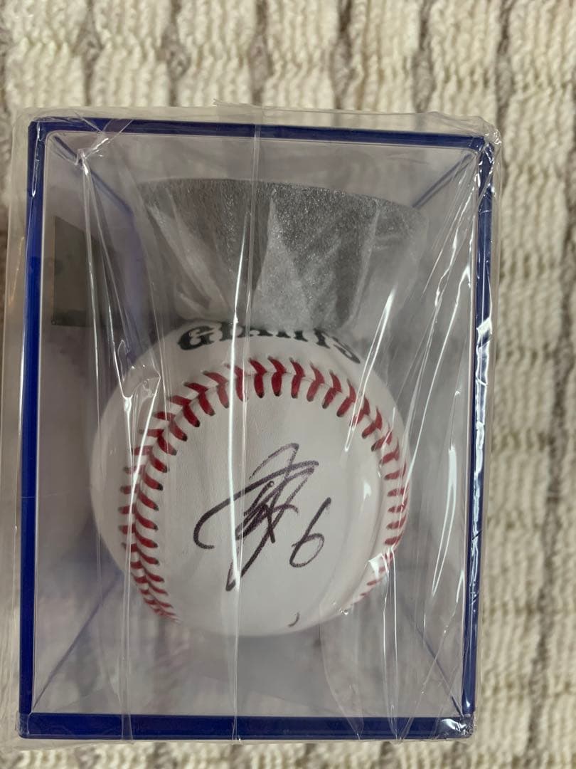 坂本勇人ジャイアンツ 坂本勇人 シーズンシート 直筆サイン 直筆サイン入りボール