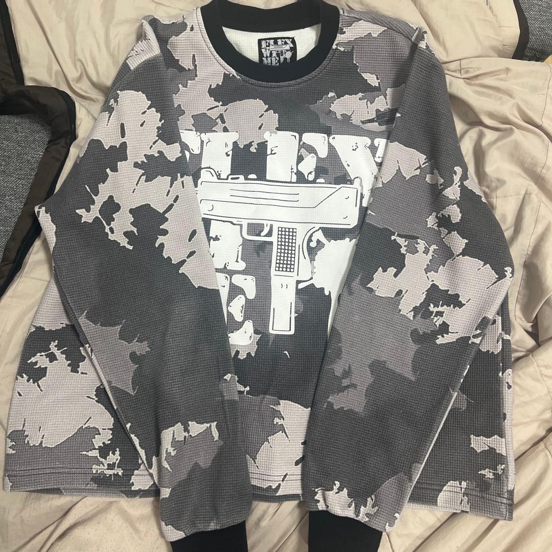 flexwitme CAMO スウェット トレーナー サーマル