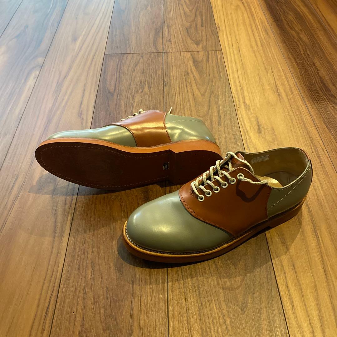 【REGAL リーガル】サドルシューズ 26,5 革靴 美品 オックスフォード