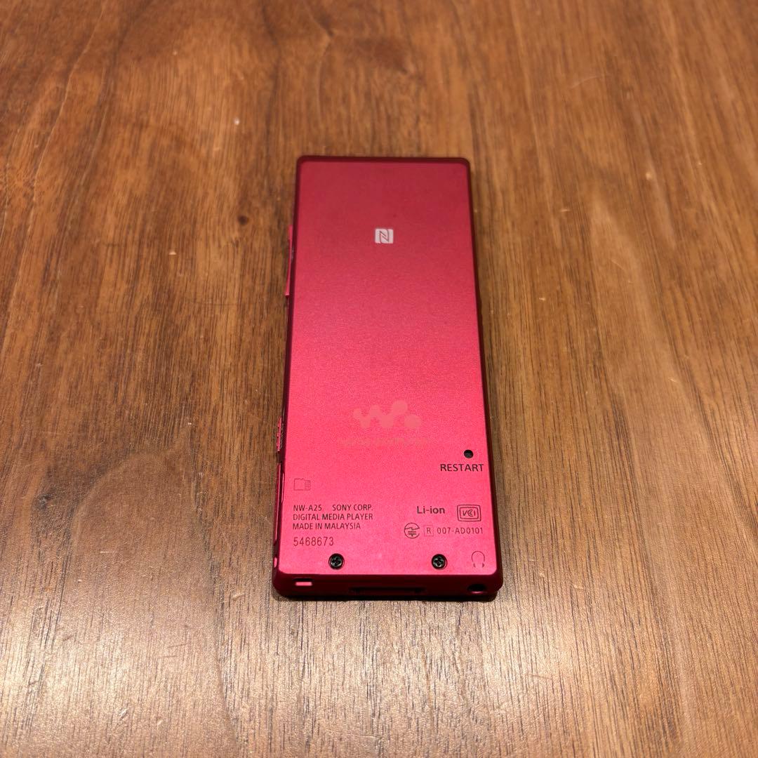 SONY NW-A25 ウォークマン ピンク ハイレゾ対応