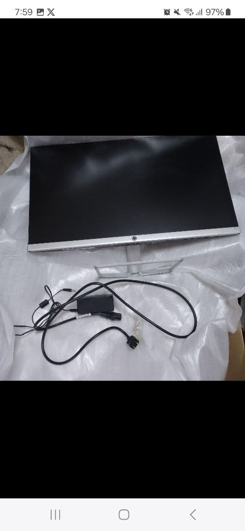 HP　超薄型27インチ　フルHDディスプレイ　モニター　エイチピー