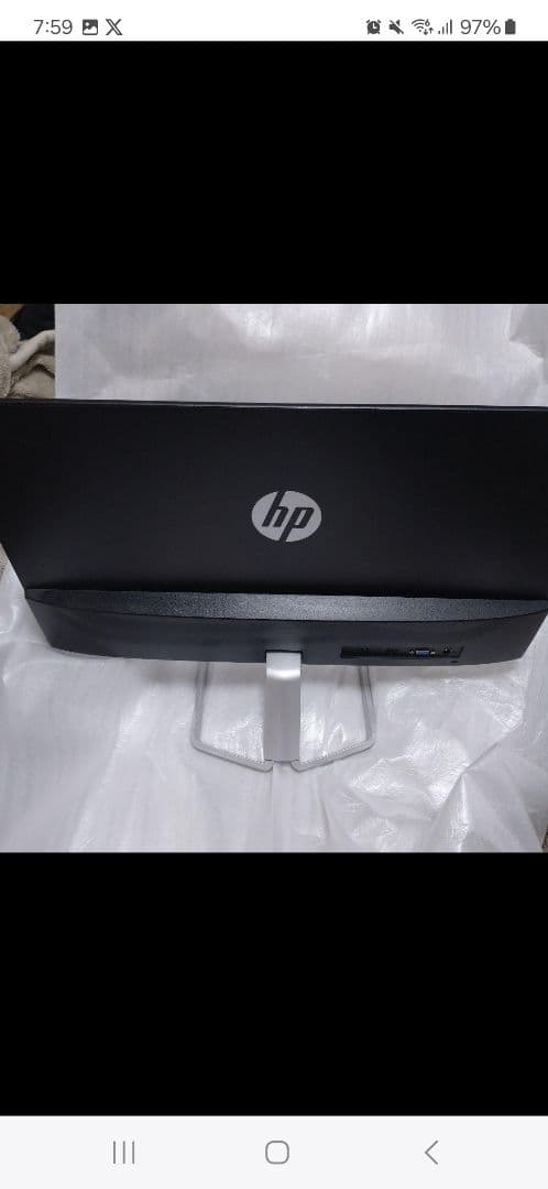 HP　超薄型27インチ　フルHDディスプレイ　モニター　エイチピー