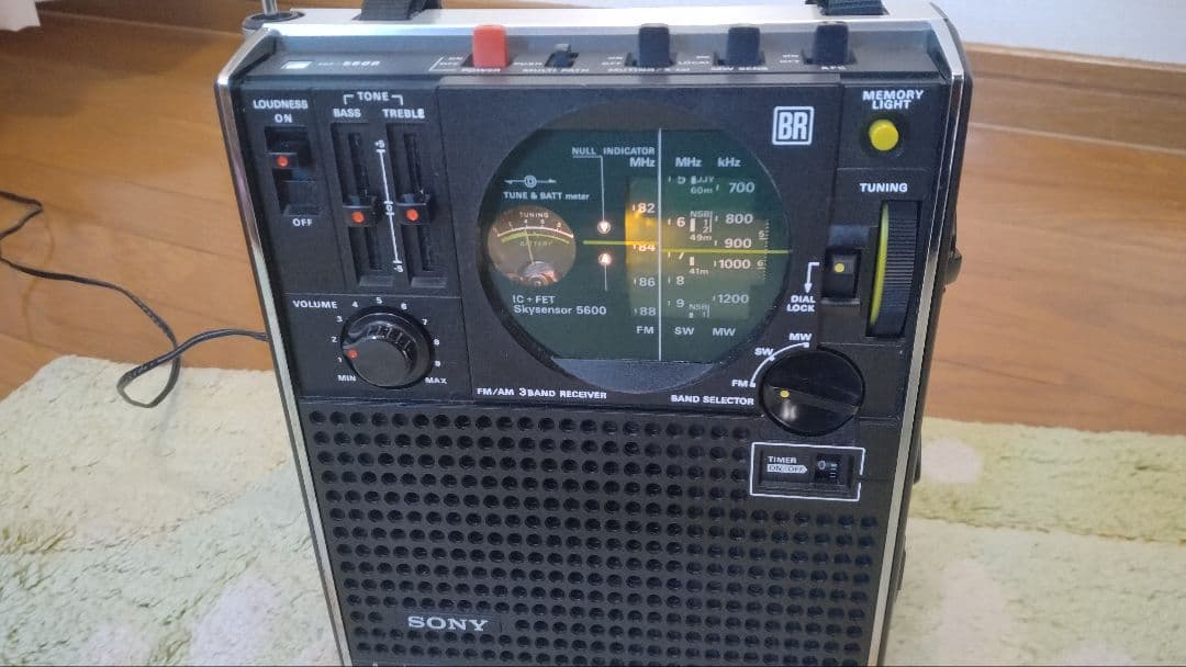 SONY BCL ラジオ　ICF-5600