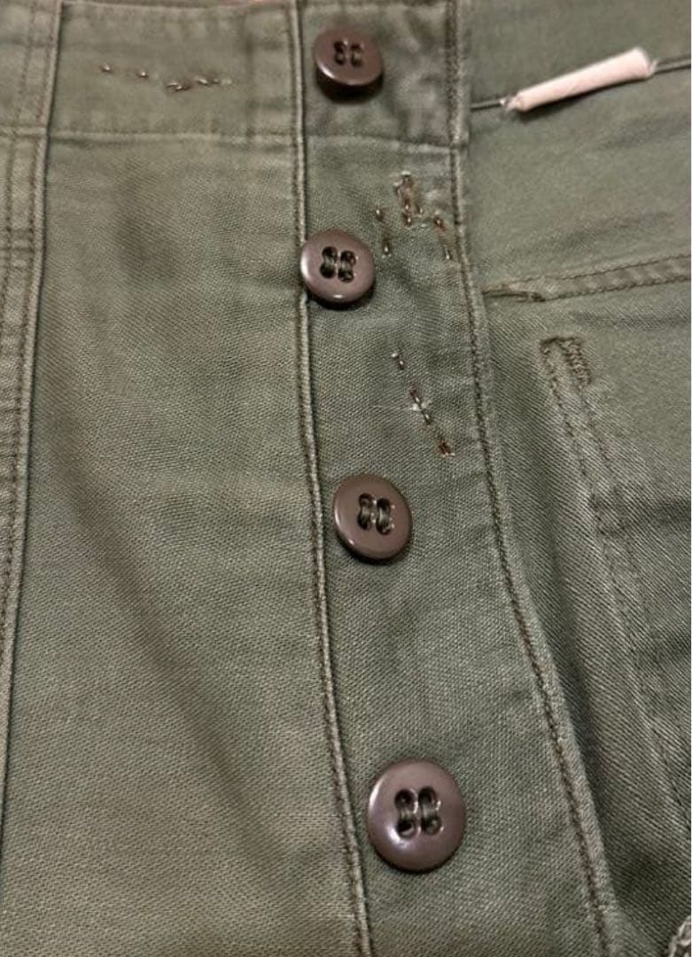 60s ベイカーパンツ　サイドアジャスター　og107　ミリタリー 初期ベイカー