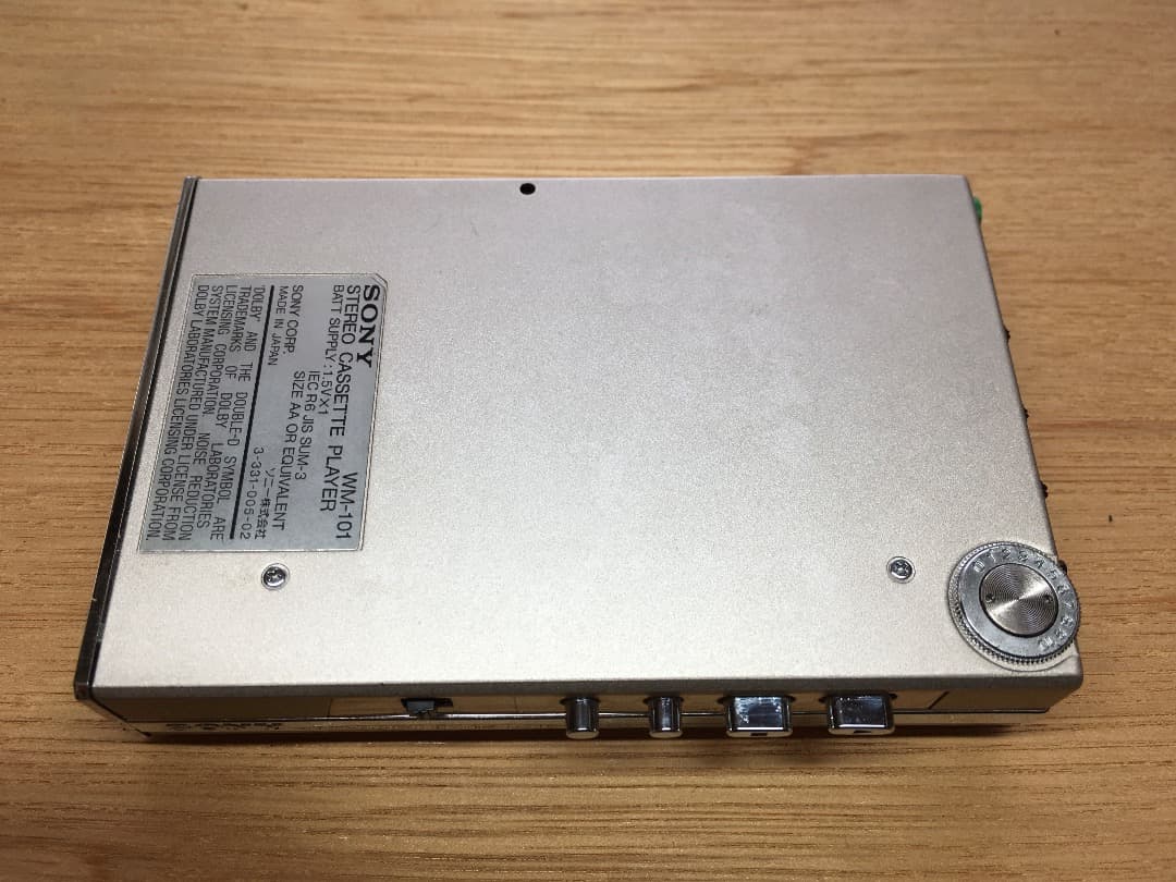 SONY　ソニー　ウォークマン　WM-101