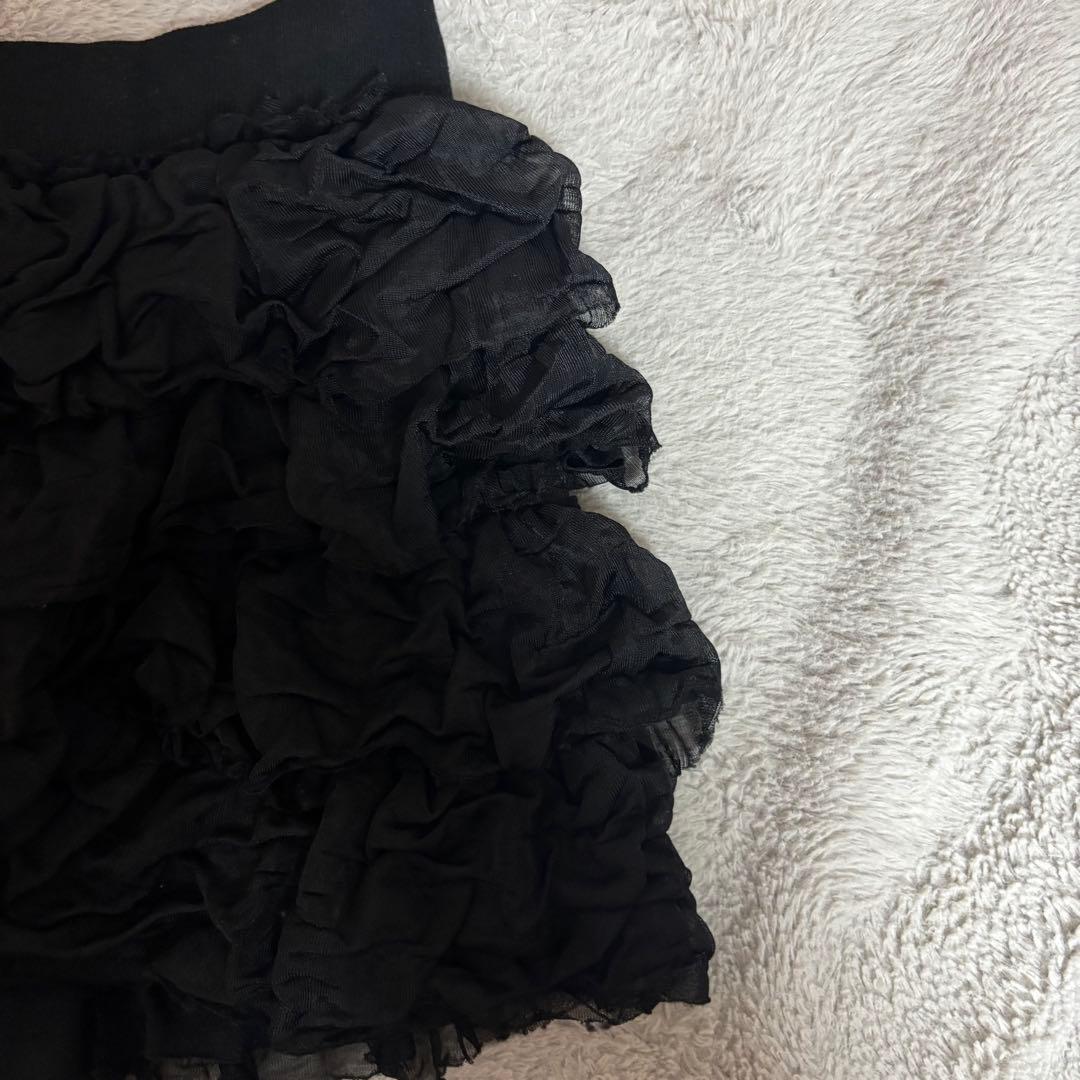 CRANK ミニスカート black