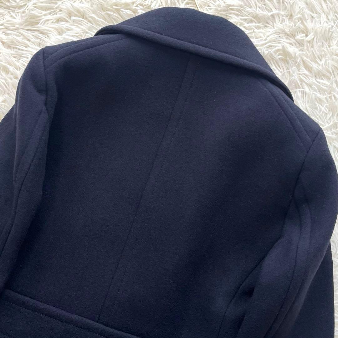 MACPHEE TOMORROWLANDピーコート ダブル 金ボタン ウール