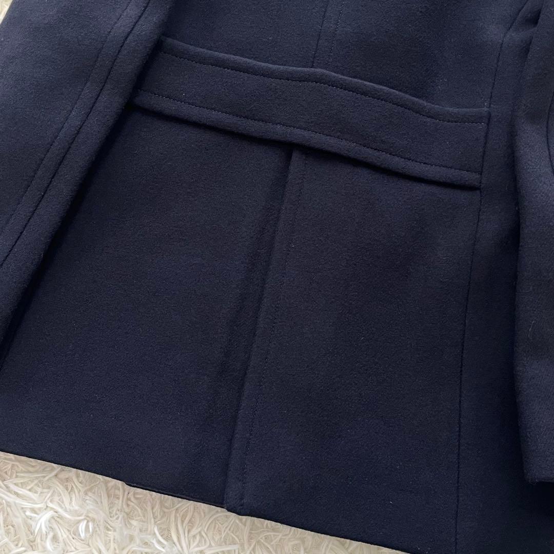 MACPHEE TOMORROWLANDピーコート ダブル 金ボタン ウール