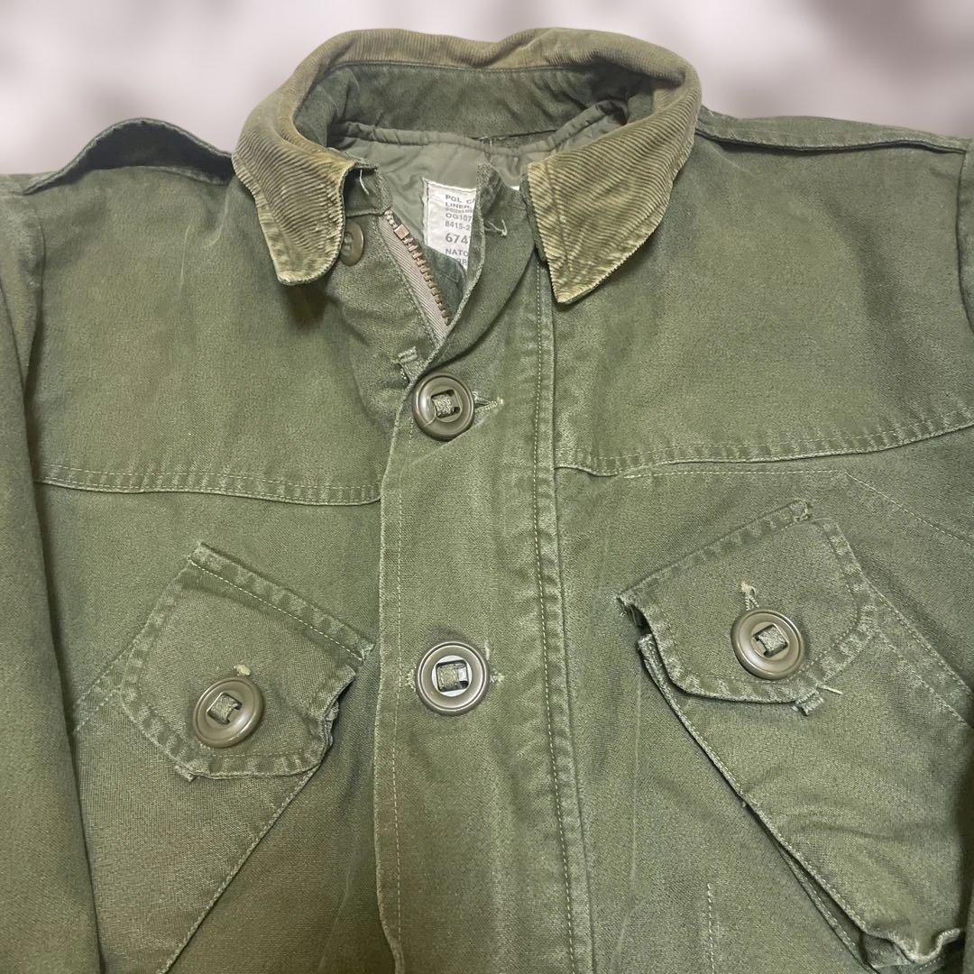 じ*ー様 カナダ軍 実物1967年 OG107 GS MKII ミリタリージャケ