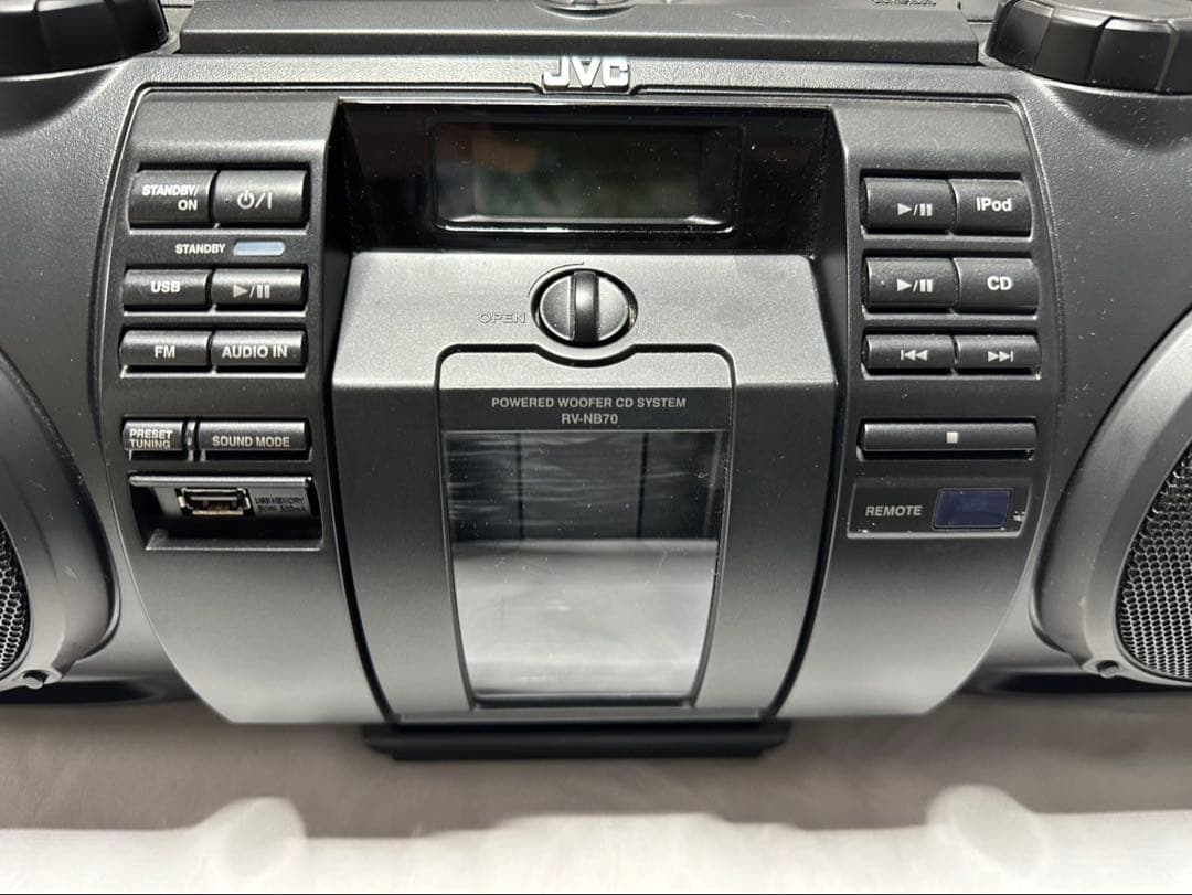 CD iPod ラジカセ JVC 日本ビクター株式会社 リモコン コードセット