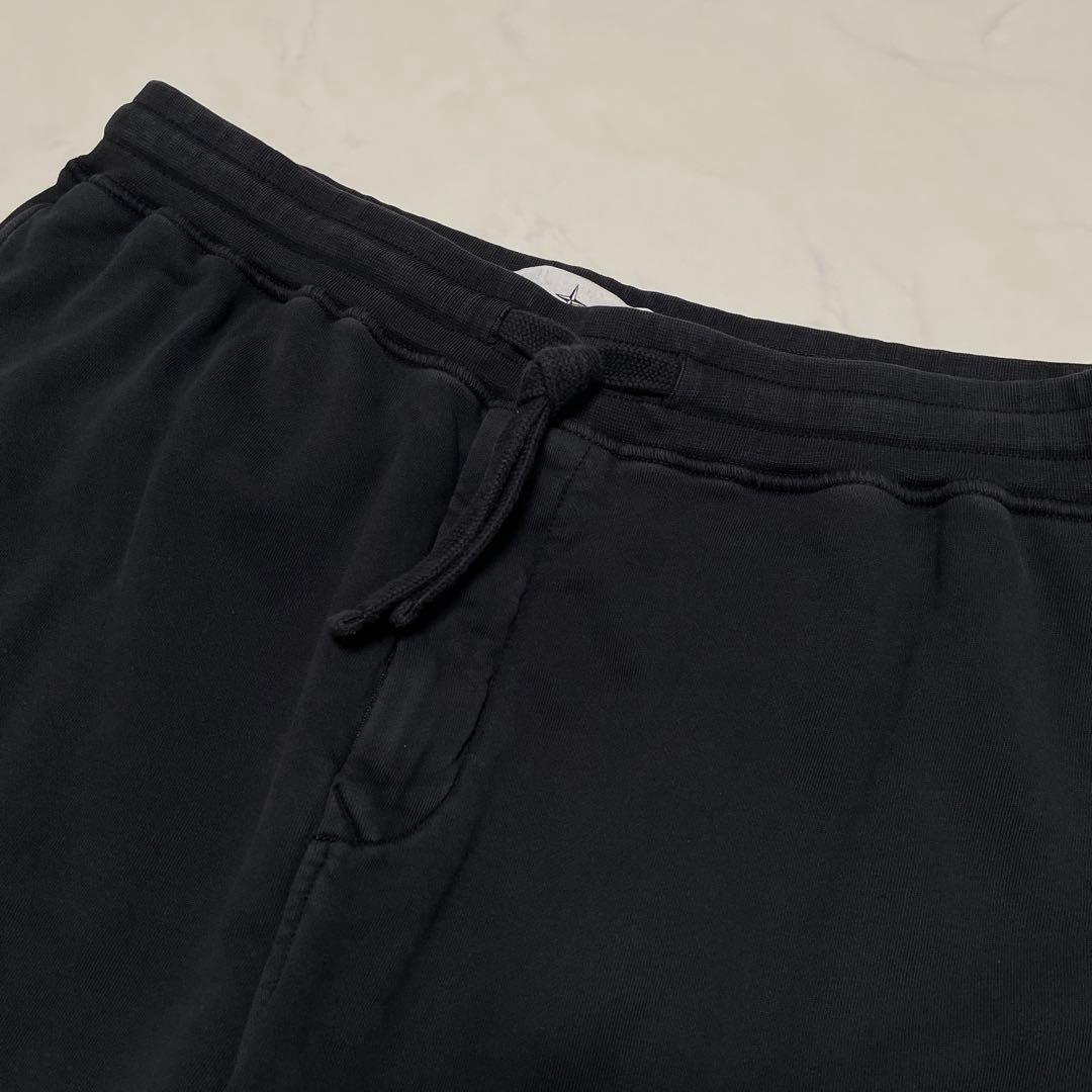 STONE  スウェット　ショートパンツ　ブラック　Lサイズ