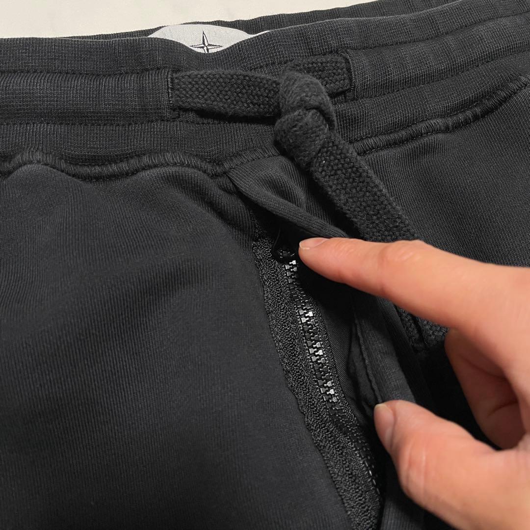 STONE  スウェット　ショートパンツ　ブラック　Lサイズ