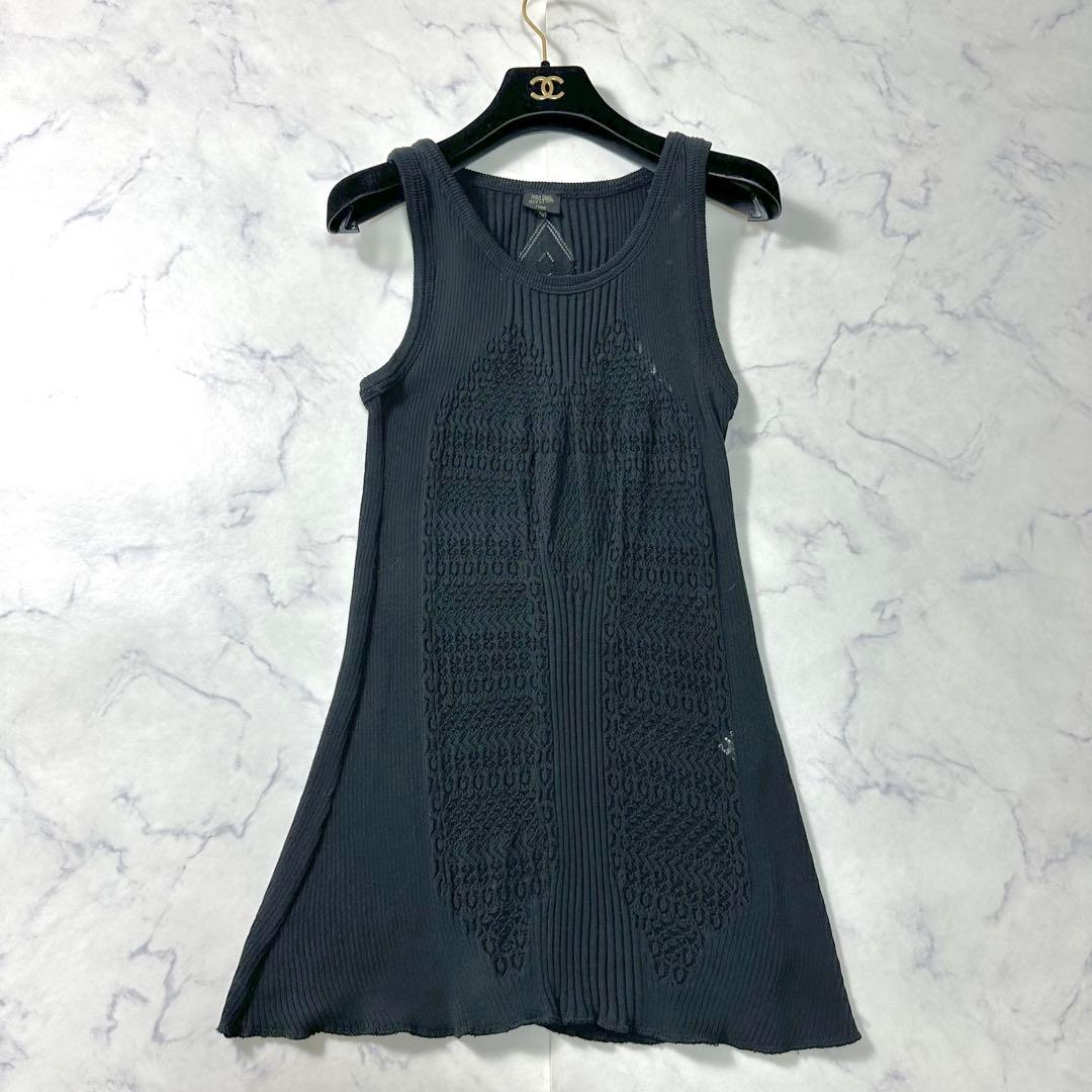 ジャンポールゴルチエ ノースリーブチュニック 綿100％ 日本製