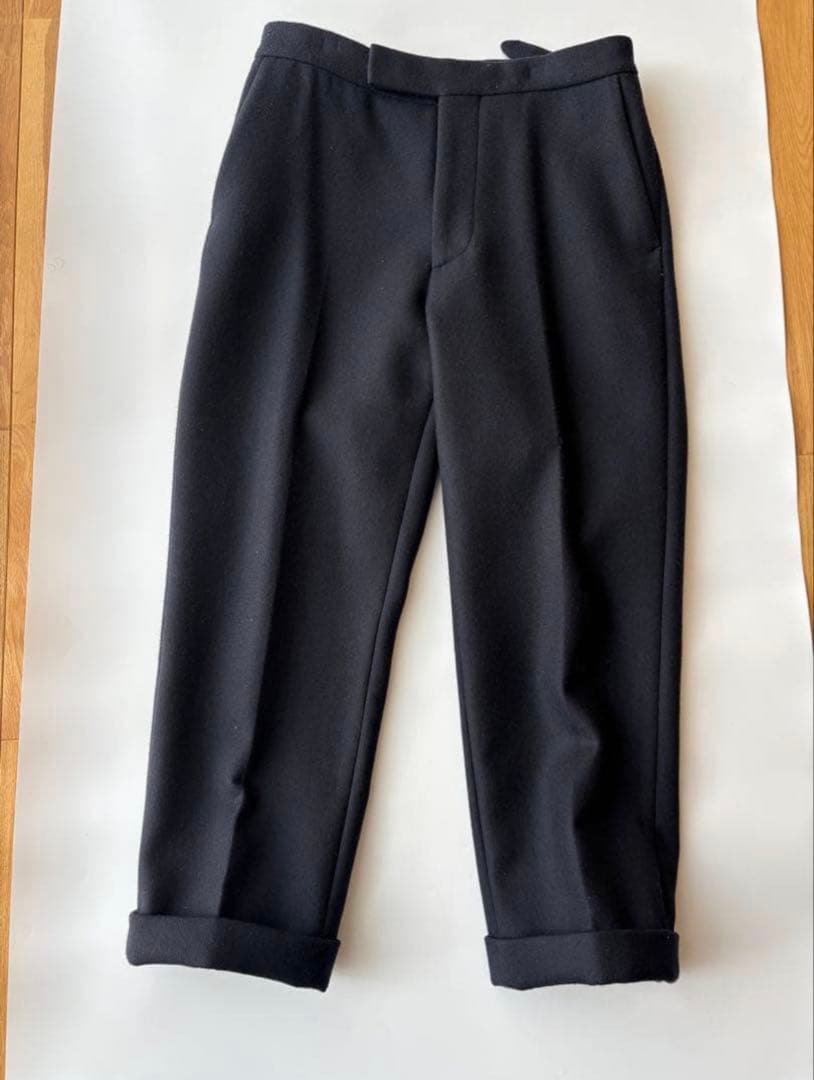 パンツ AURALEE LIGHT MELTON SLACKS size3