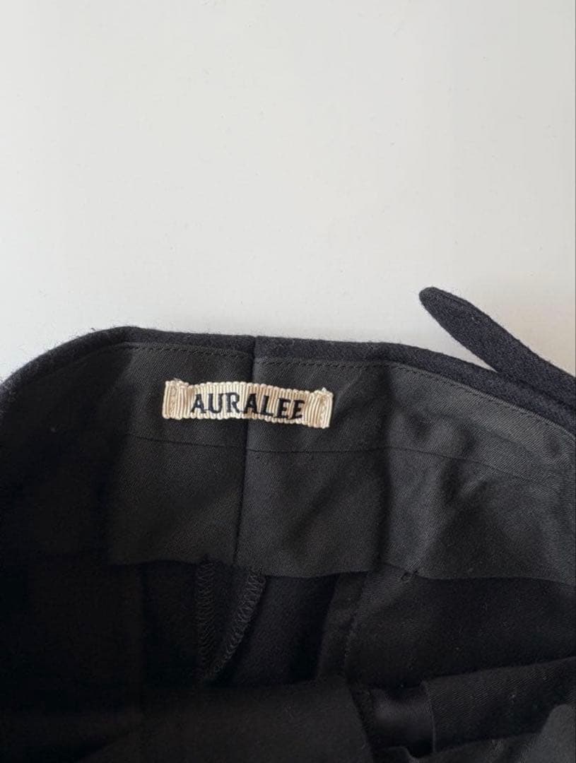 パンツ AURALEE LIGHT MELTON SLACKS size3