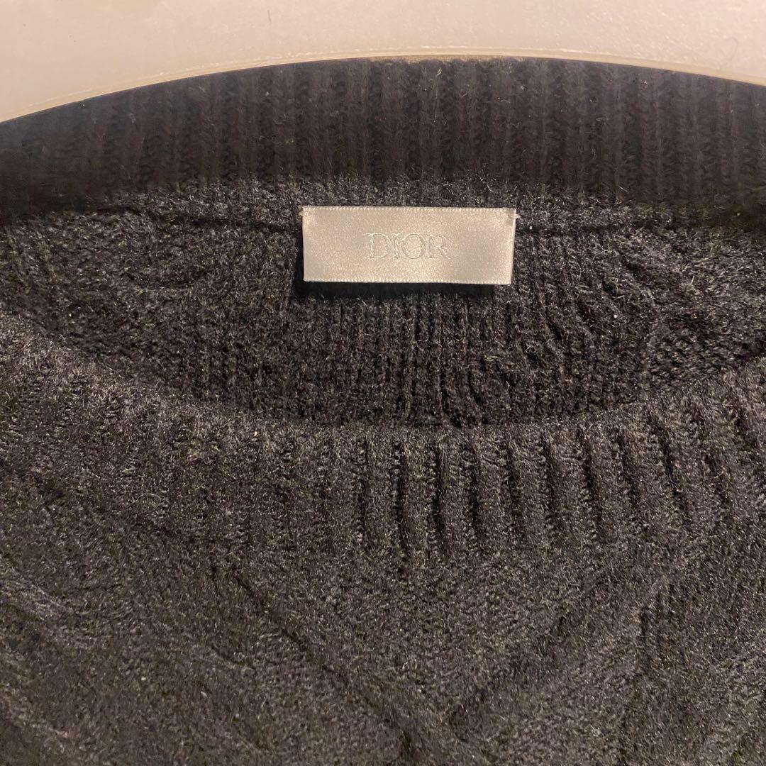 DIOR カシミアケーブルニット
