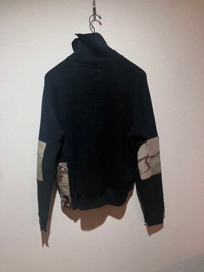 トップス SUNSEA 22aw 2 Army Patch Thermal Turtle