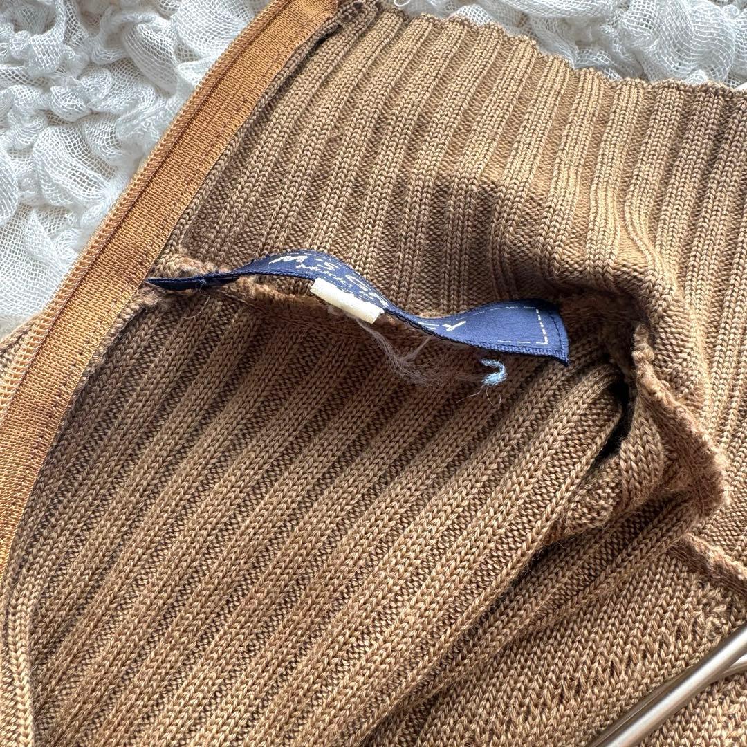 M'S GRACY エムズグレイシー　ワンピース　ベロア　リボン　チェック　切替