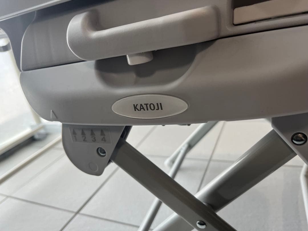 カトージ スイングハイローラック ピッコロ ドット　グレー