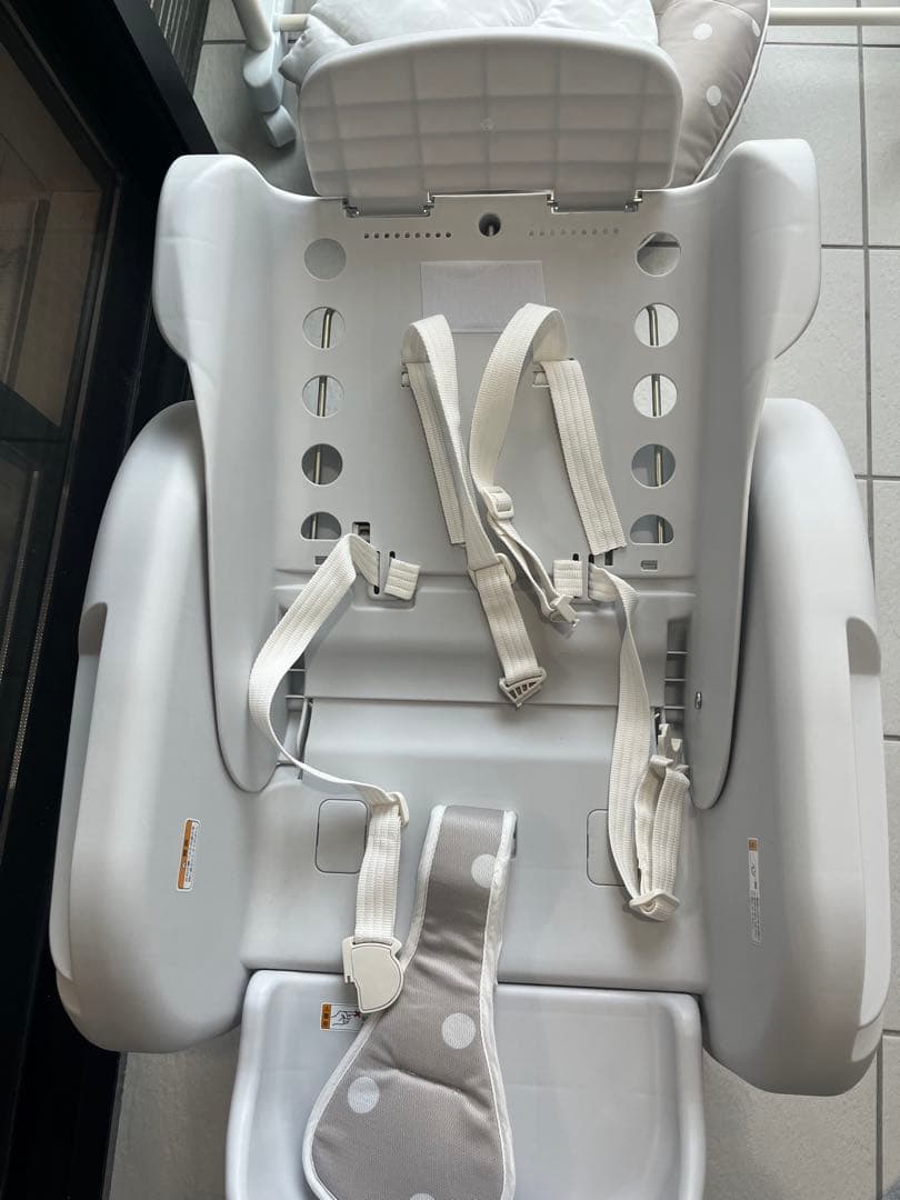 カトージ スイングハイローラック ピッコロ ドット　グレー