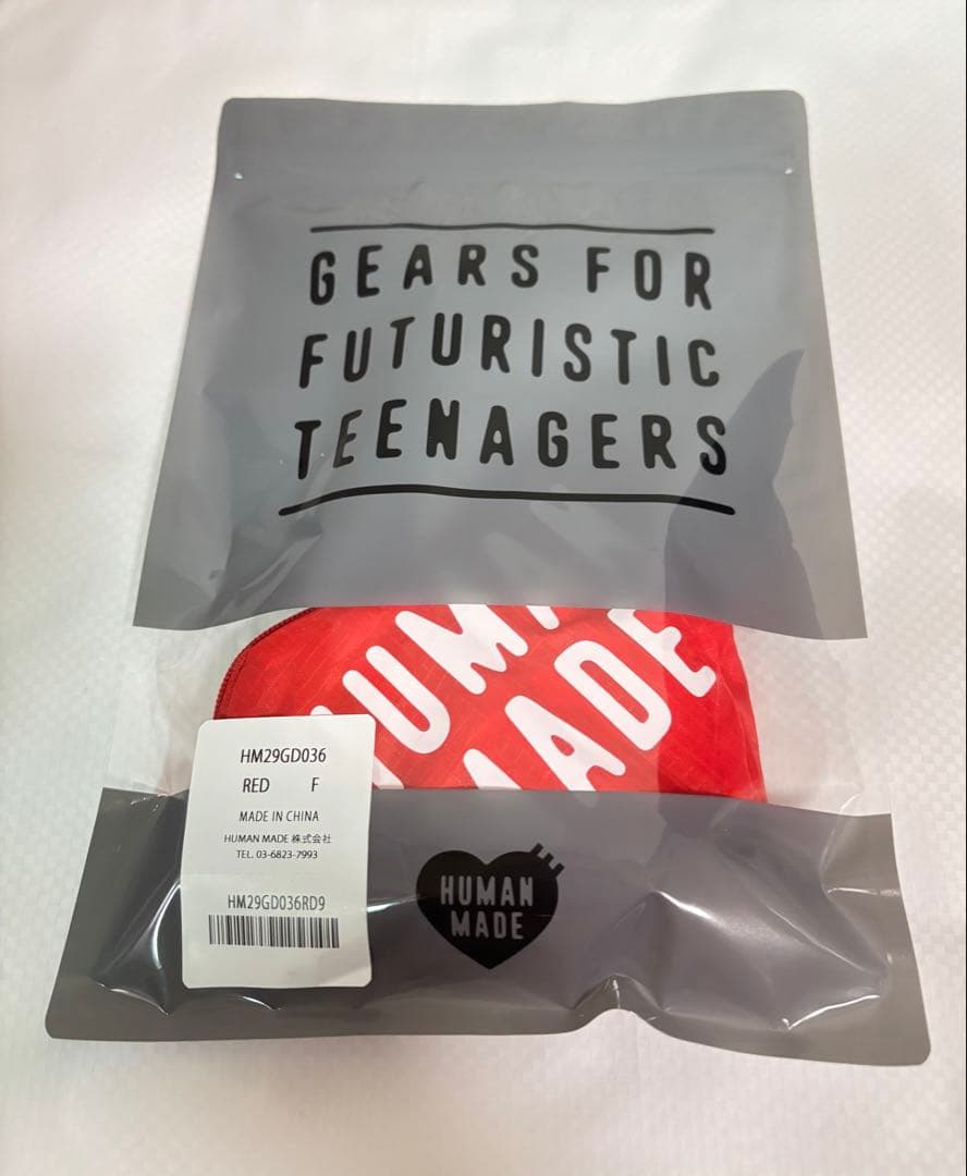 L 正規品HUMAN MADE HEART SHOPPING BAG