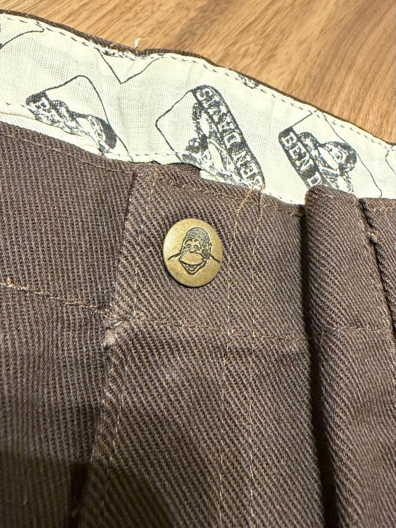 90s USA規格 BEN DAVIS ブラウン　極美品 W30