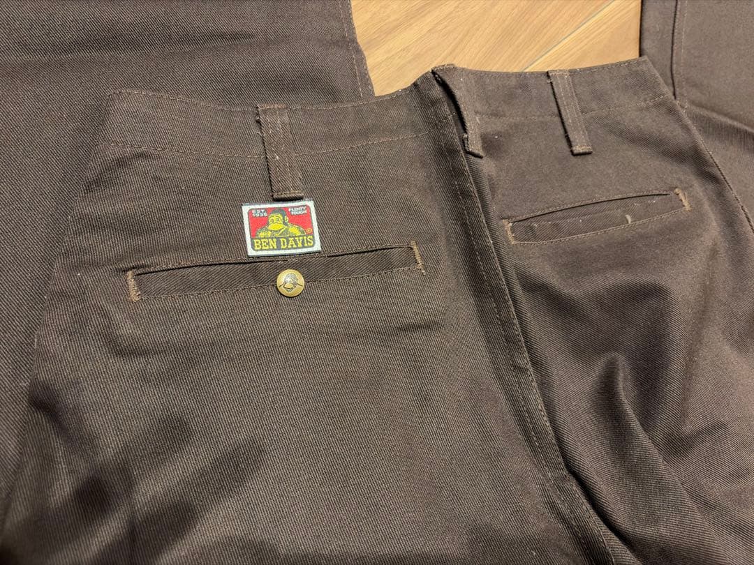 90s USA規格 BEN DAVIS ブラウン　極美品 W30