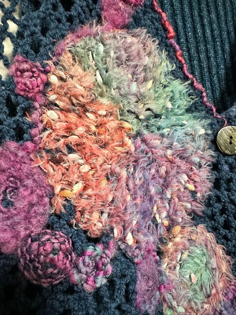 M&KYOKO 刺繍ニットベスト