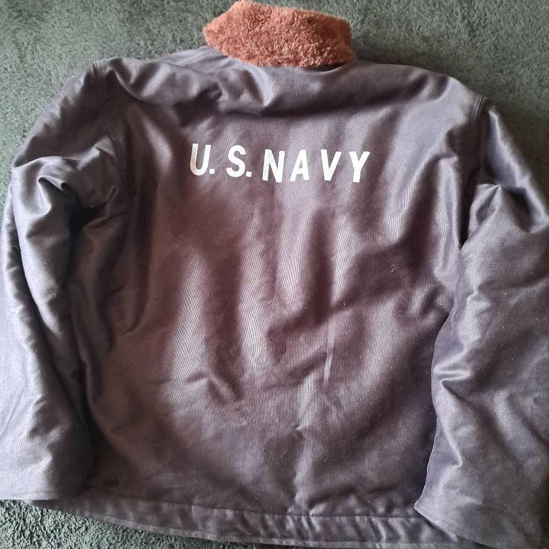 k*2様 WAIPER US.NAVY N1 デッキジャケットアルパカライニング