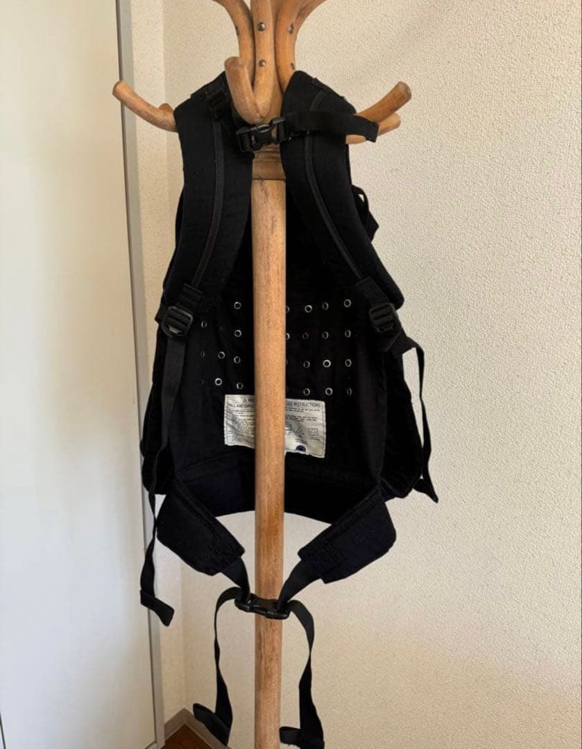 Weegoツインベビーキャリア　双子用抱っこひも ブラック