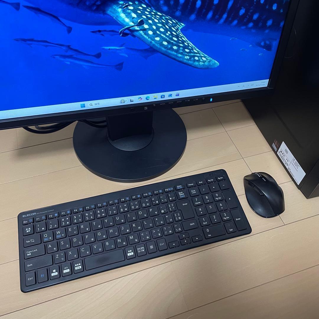 富士通 CPU3.70GHz/SSD256GB+HDD2TB/メモリ32GB