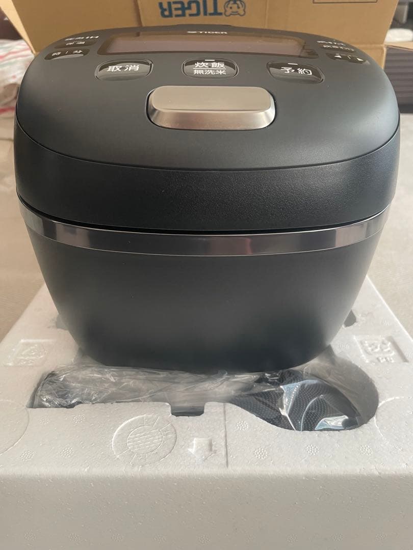 TIGER IH炊飯器 ブラック