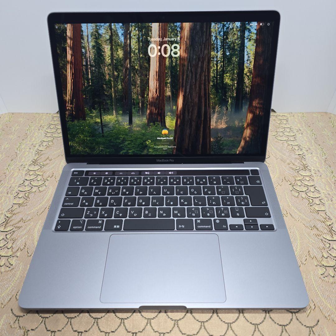 MacBook Pro 13インチ M1 8GB 256GB SSD 美品