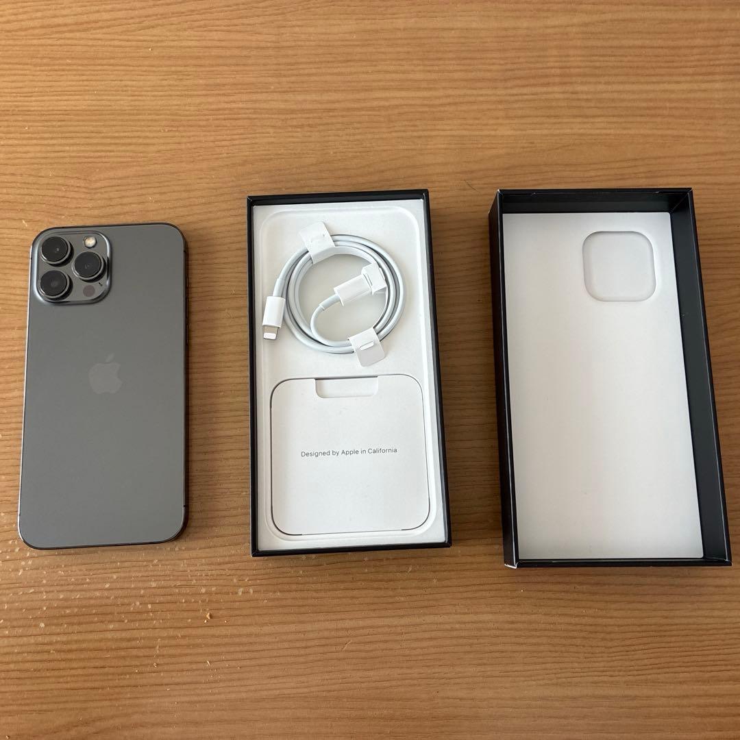 11/19まで値下げiPhone13promax128GB グラファイト 本体