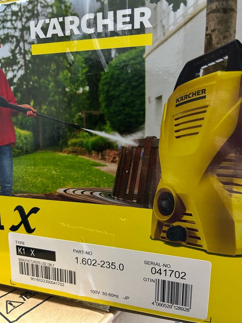 【週末限定値下げ】KARCHER (ケルヒャー) 高圧洗浄機K1X