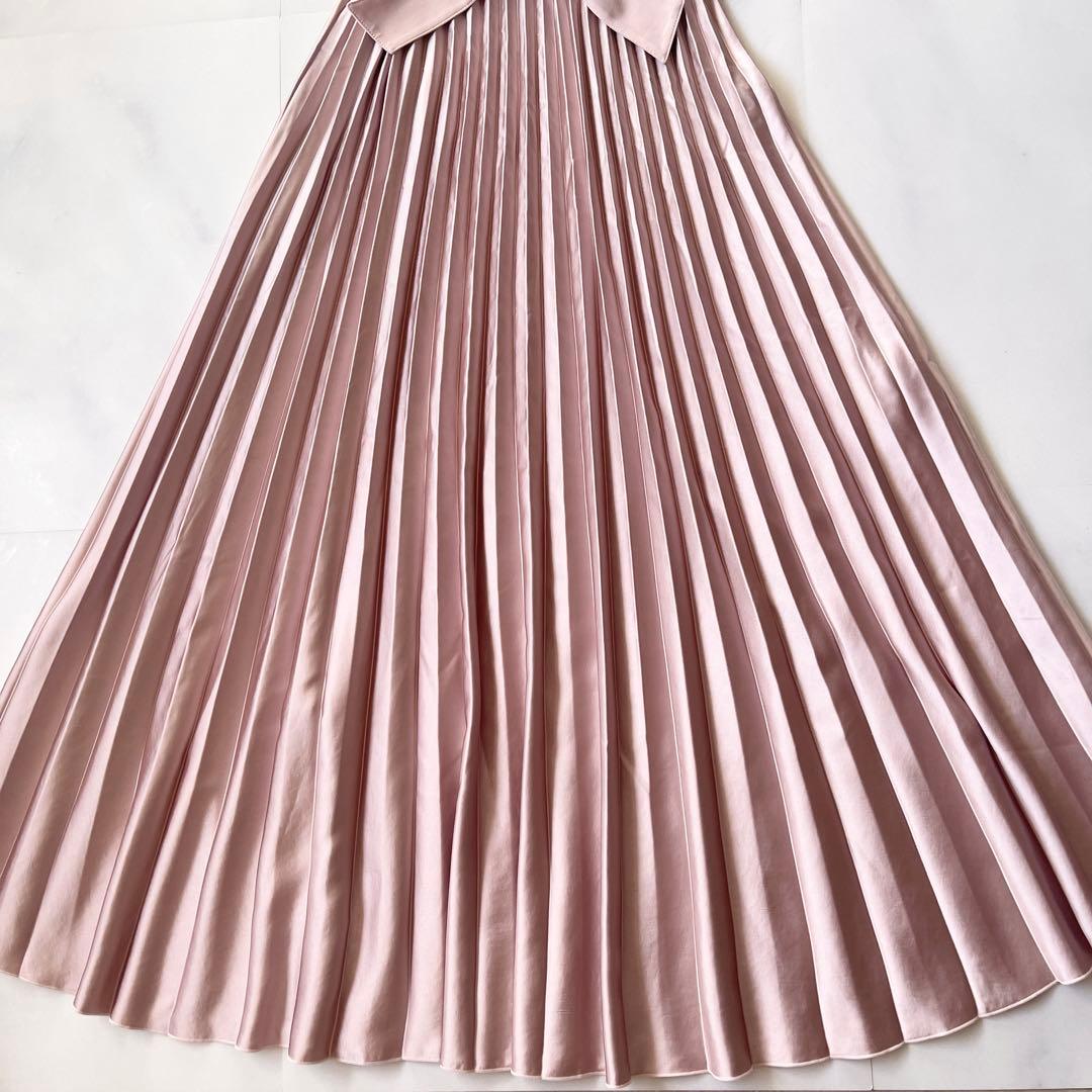 2025✨ マックスマーラ ロングワンピース マキシ丈 プリーツ サムエレ