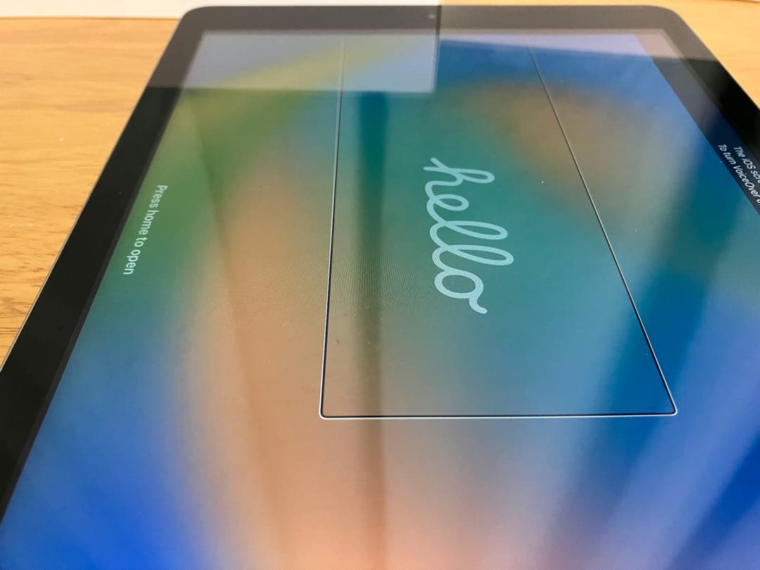 【美品】第5世代　iPad スペースグレイ　Wi-Fi 32GB シートシール付