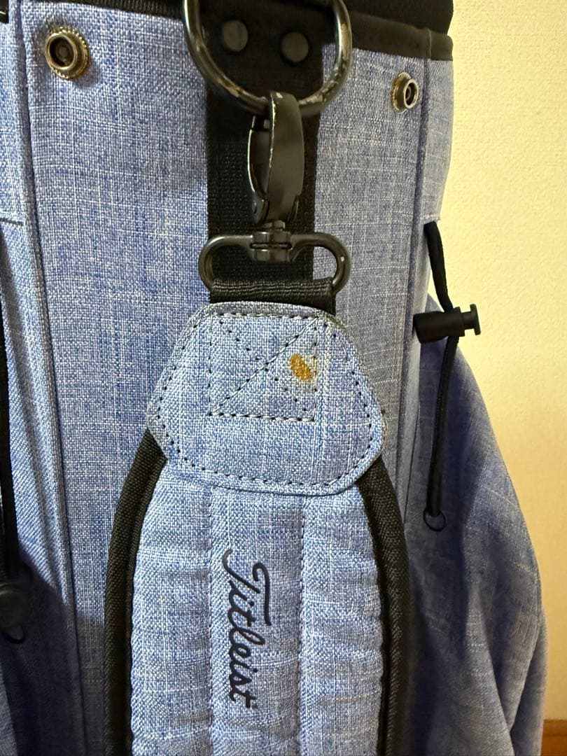 Titleist ゴルフバッグ ブルー　キャディバッグ