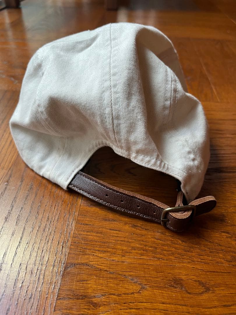 アメリカ製 Supreme キャンプキャップ オフホワイト