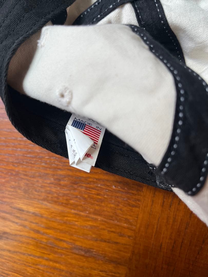 アメリカ製 Supreme キャンプキャップ オフホワイト