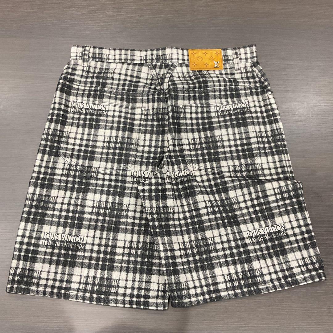 ひ*ぃ様 Louis Vuitton チェック柄ショートパンツ　サイズ32
